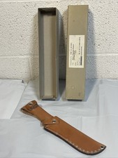 Coltello pilota volantino militare tedesco in pelle BUND fodero in pelle Siller & Laar