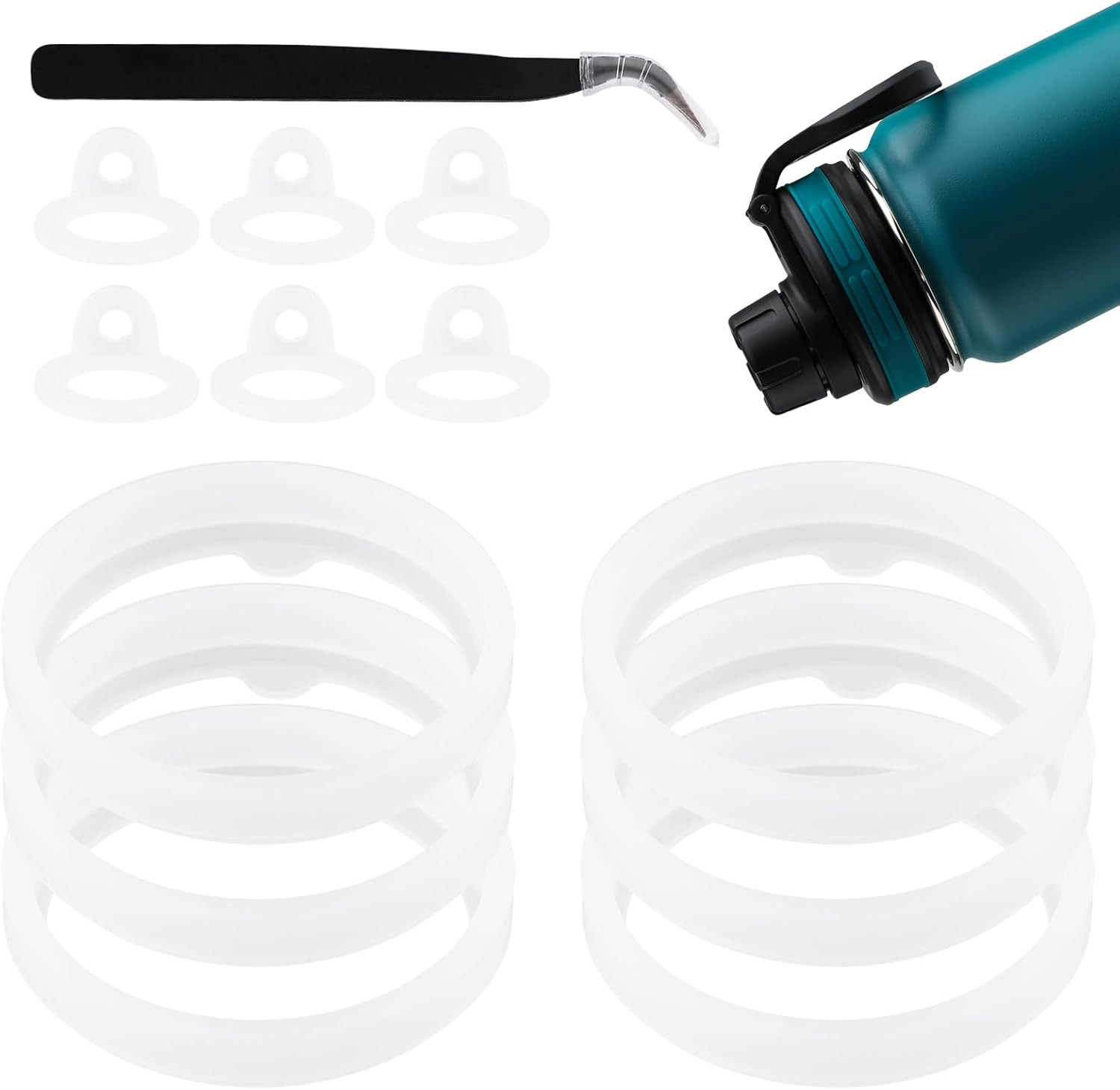 Lid Replacement For Thermoflask 24/32/40/64oz, Silicone Seal