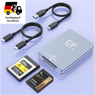 CFexpress Type-B SD Kartenleser 2 in 1 USB 3.1 10G