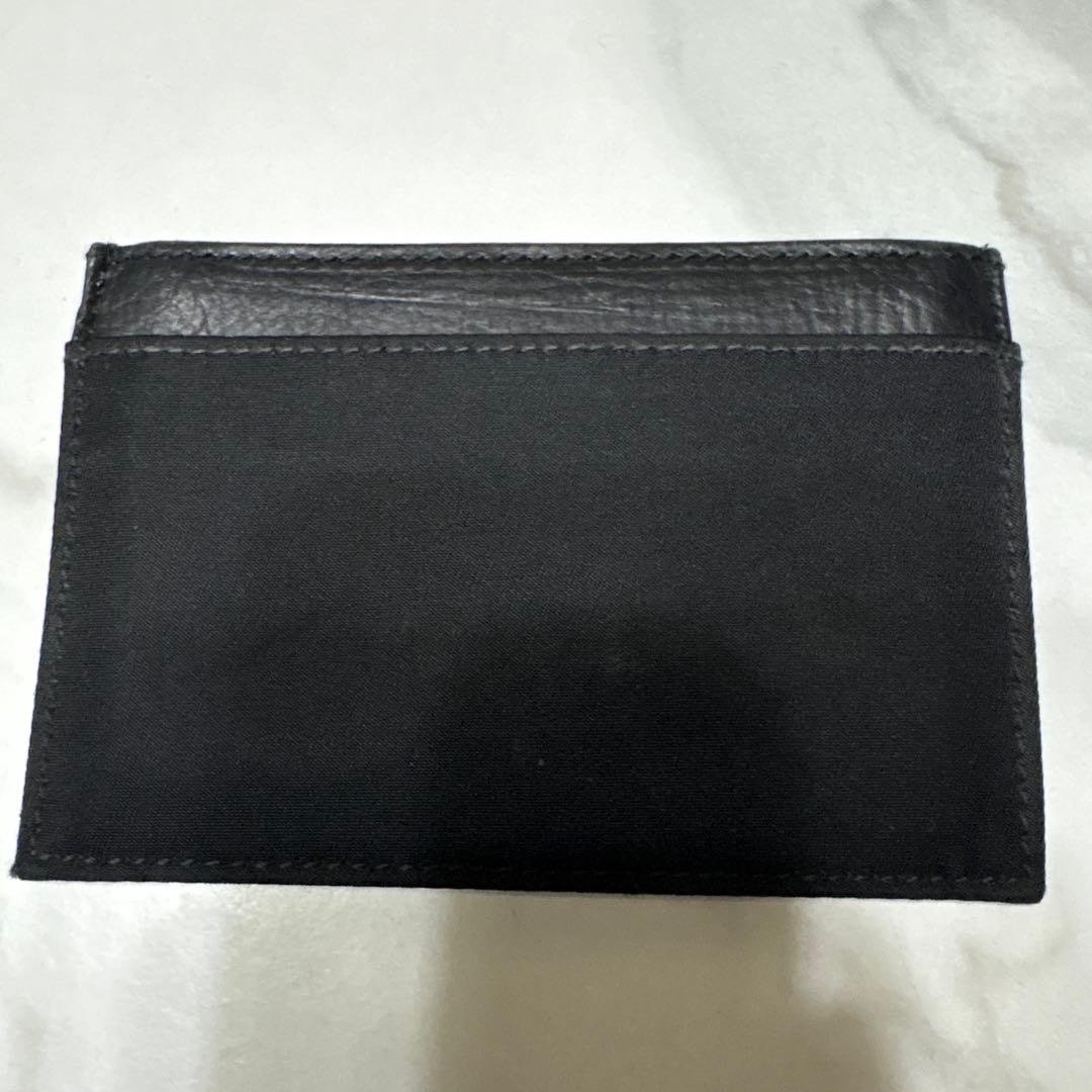 Prada Card Case Business Card Holder Black Men Women Slim Elegant thumbnail 2