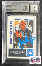 Jon Voight Signed Varsity Blues Card RARE! Auto 10 BAS 00018095584