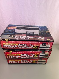 CASSETTE VISION Jr Console system Epoch NTSC-J Japan White TV Game 3 set