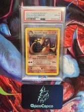 Carte Pokémon Dracaufeu Obscur Holo Wizards Team Rocket 4/82 Swirl