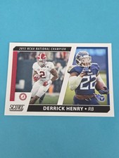 2021 Score Collegiate Champions #CC4 Derrick Henry FOOTBALL Card Q9