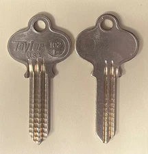Taylor 102E Key Blank uncut (1Pc)