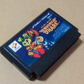 There is a box theory Bucky O'Hare Famicom retro game FC Konami KONAMI