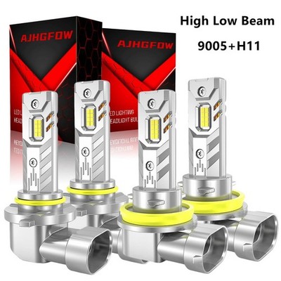 For Ford Edge SEL Sport Utility 2.0L 3.5L 2011-2014 LED Headlight High Low Bulbs