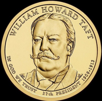 2013 D William Howard Taft Presidential Dollar Uncirculated US Coin