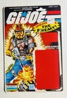 1985 TORCH DREADNOK G.I. GI JOE VINTAGE FULL UNCUT CARD