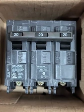 Siemens Q320 20 Amp 3 Pole 240V Mini Circuit Breaker - Brand New!