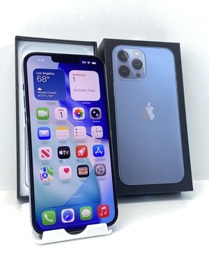 Apple iPhone 13 Pro Max A2484 1TB Blue 96% battery health Factory Unlocked