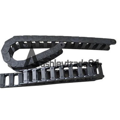 Plastic Drag Chain 40'' Towline Wire Cable CNC Machine Tool 15 x 30mm 1M *pt