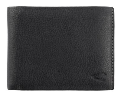 camel active Atlanta 8 CC + Coin Wallet M Geldbörse Black Schwarz Neu