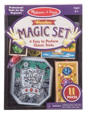 Melissa  Doug Wooden Magic Set 11 Pieces Ages 6 Age Level 4-7, 8-11