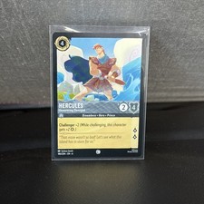 Lorcana Azurite Sea Hercules - Unwavering Demigod 180/204 NonFoil