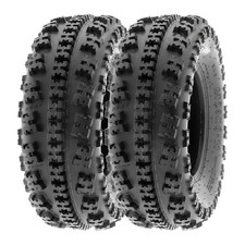 Pair of 2, 23x7-10 23x7x10 Quad ATV All Terrain AT 6 Ply Tires A027 by SunF