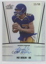 2011 Leaf Metal Draft Prismatic 11/50 Pat Devlin #RC-PD1 Auto 0v1