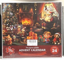 Advent Calendar 1008 pc Christmas Jigsaw Puzzle - NEW  SEALED - Ships Free