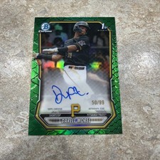 Darell Morel Bowman Chrome 2026 Green /99 Auto