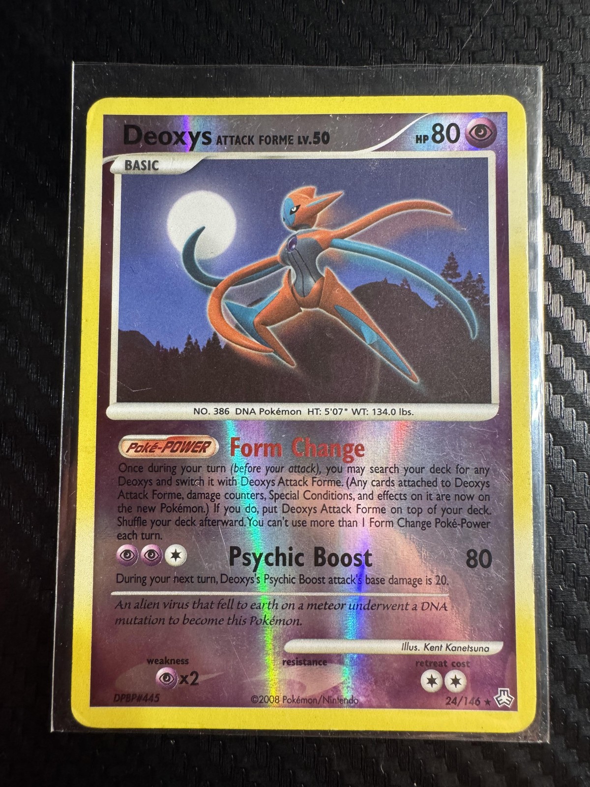 Legends Awakened #24/146 Deoxys Attack Forme Reverse Holo