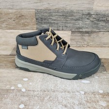 Oboz Burke Chukka Mens Hiking Boot Sz 9.5 Nimbus Gray Lace Up Mid Top Waterproof