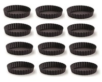 12 X Backform Kuchenform Gewellt FüR Tortellettes TöRtchen °60Mm/10Mm Antihaft