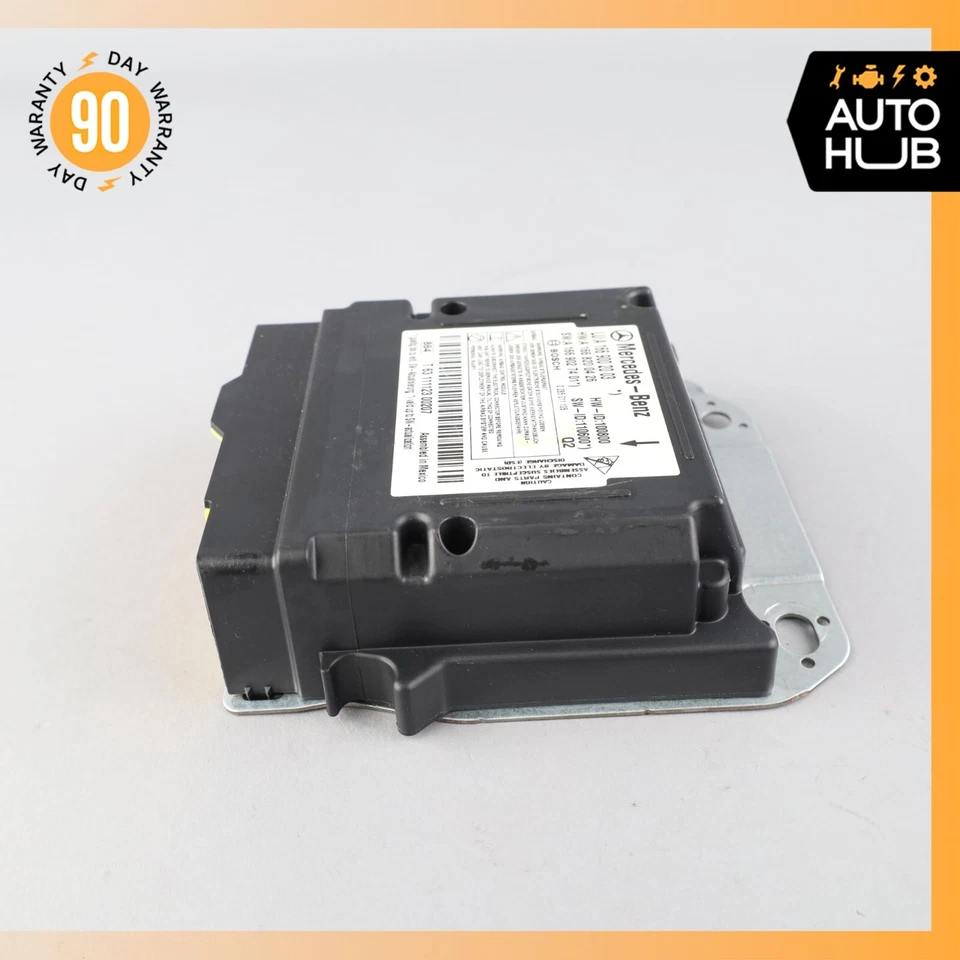 Mercedes W166 ML350 2012 bolsa de seguridad sensor SRS módulo de control 1669002003 OEM Foto 2 de 4