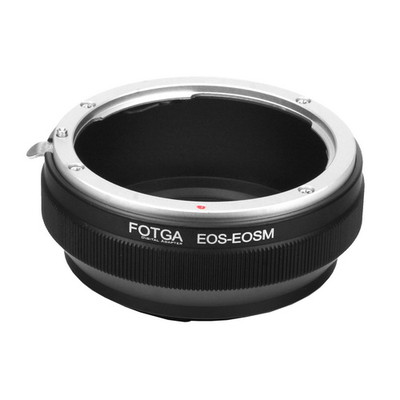 FOTGA Adapter Ring EF-EOS M for Canon EF EF-S Lens to EF-M Mount M100 M6 Mark II
