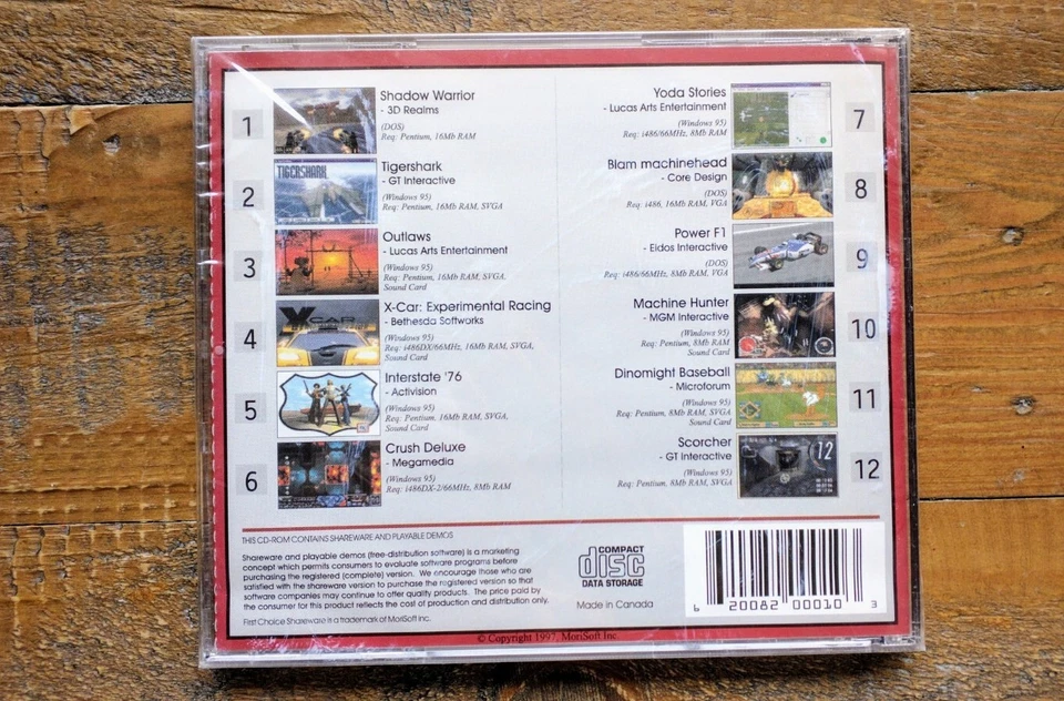 NEW ✹ Shadow Warrior Yoda Stories ✹ SHAREWARE WINDOWS 95 DOS PC GAME DEMO ✹ USA - Image 4 of 4