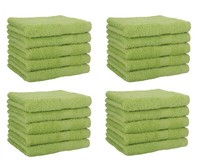 Betz 20 StüCk GäStehandtüCher Premium Baumwolle GäStetuch-Set 30X50 AvocadogrüN