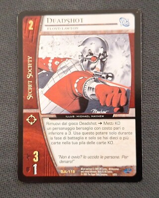 VS System TCG - Deadshot / Floyd Lawton - DJL-119 ita