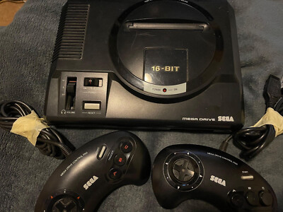 SEGA Mega Drive 16-Bit   Retro-Konsole in gutem Zustand!