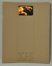 Jaguar 1983 XJS Brochure With Cutout on Cover. 12 pages