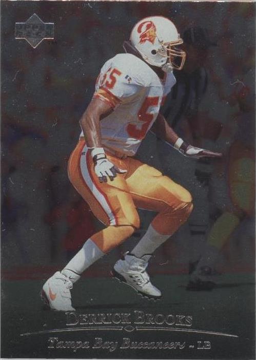 1996 Upper Deck Silver Collection Derrick Brooks #29 - 1 of 2