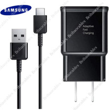 Adapter Fast Charger Type C With Phone Charging Cable For Samsung Galaxy Android