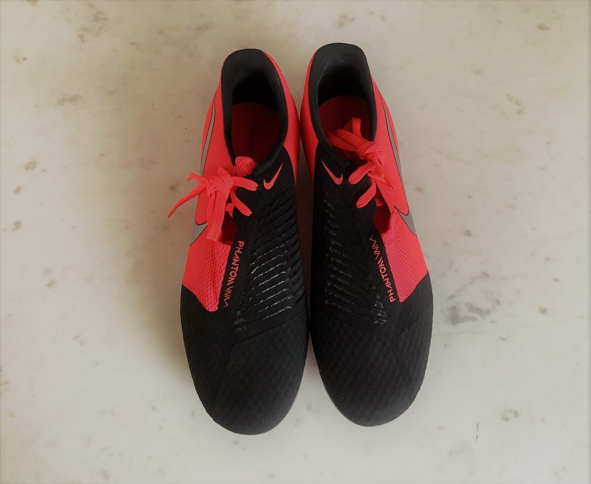 Nike Phantom Venom Academy FG Black Laser Crimson Size 8.5