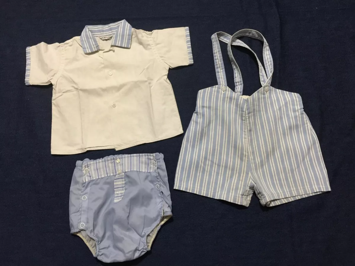 Vintage baby deals boy outfit