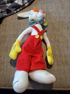 roger rabbit plush 1988