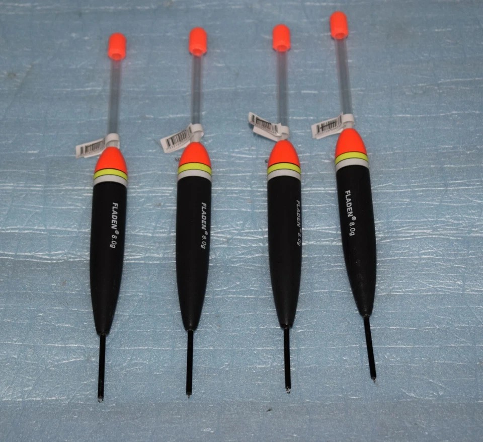 4x FLOTTEURS de nuit 8g  FLADEN pour Light stick / bâtonnet lumineux neuf  - Photo 1/1