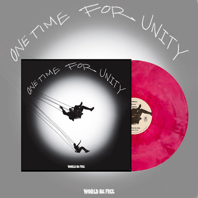 World Be Free - One Time For Unity LP (NEW) Red / White Sunburst