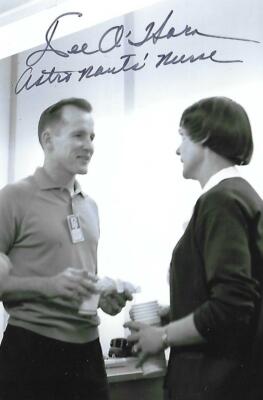 Dee O'Hara autographed 4x6 photo Astronaut Nurse Space NASA RARE COA LOOK!