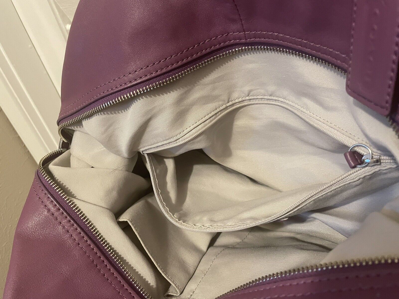 Coach handbag F17220 Purple Leather - image 3