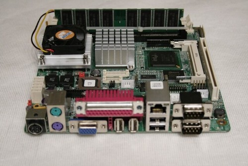 Intel Mini-ITX Motherboard Celeron-M 1.5Ghz iTX-i7415 Mainboard - Picture 4 of 5