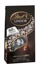 〽️ New Exclusive Lindt Lindor 60% Cocoa Extra Dark Chocolate Truffle 5.1oz
