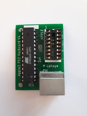 Apple 2 PS2 keyboard adapter