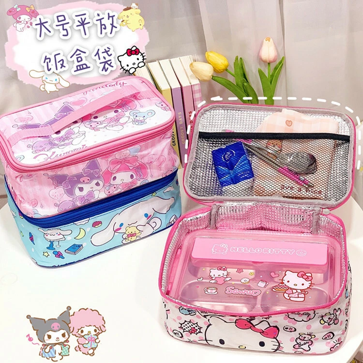 Hello Kitty Lunch Box For Women Girls Insulation Bag For School