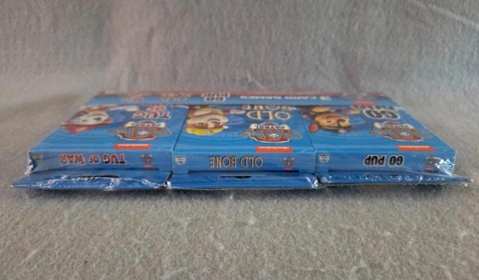 Paw Patrol 3 Card Game Pack Go Pup / Old Bone / Tug of War NEW - Image 3 of 4