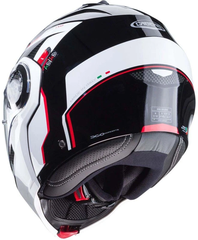 Caberg Duke Evo Move Black White Red, photo 3 of 3