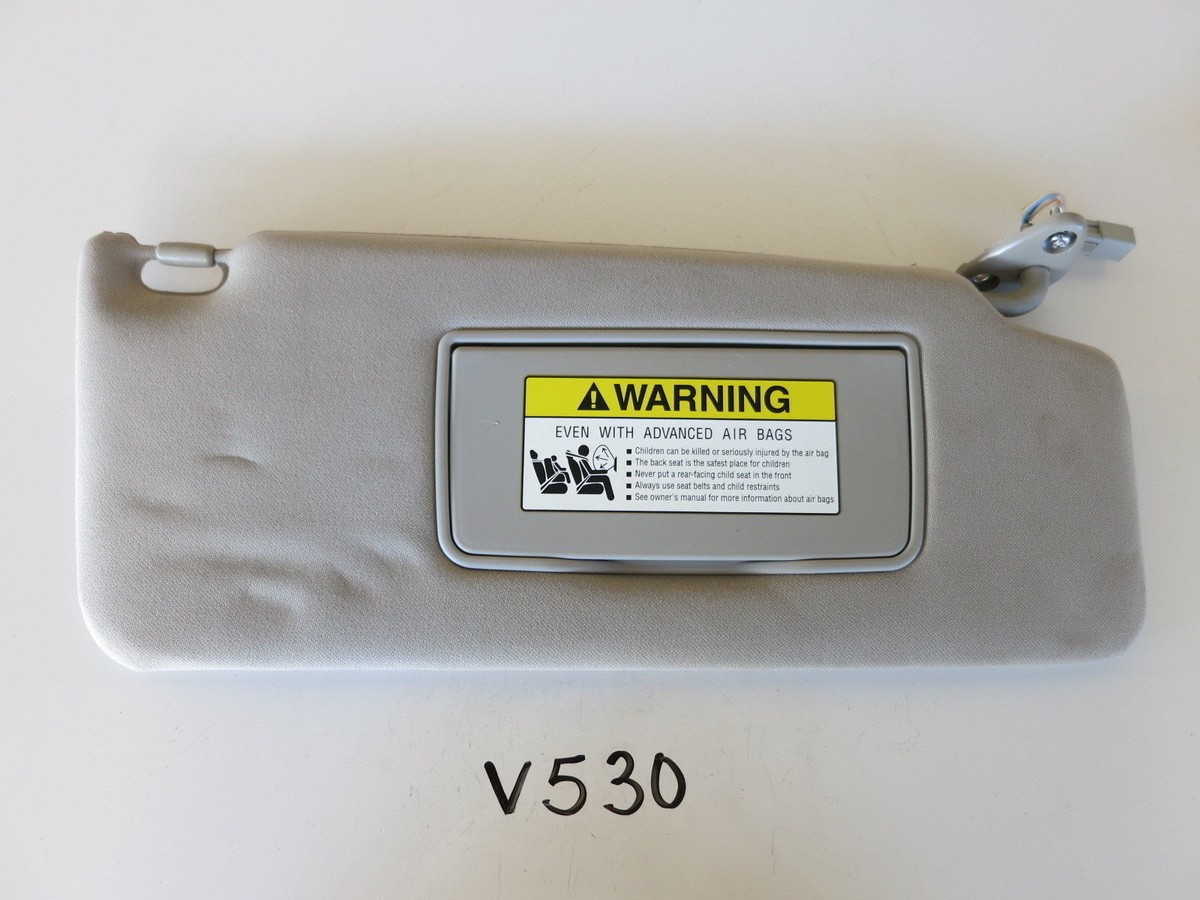 maido⭐️88  07 ACURA MDX RIGHT PASSENGER SIDE INTERIOR SUN VISOR SUNVISOR GRAY