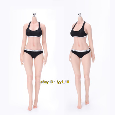 LDDOLL 1/6 29L Female Body Silicone Seamless Flexible 12'' Figure fit KT Head